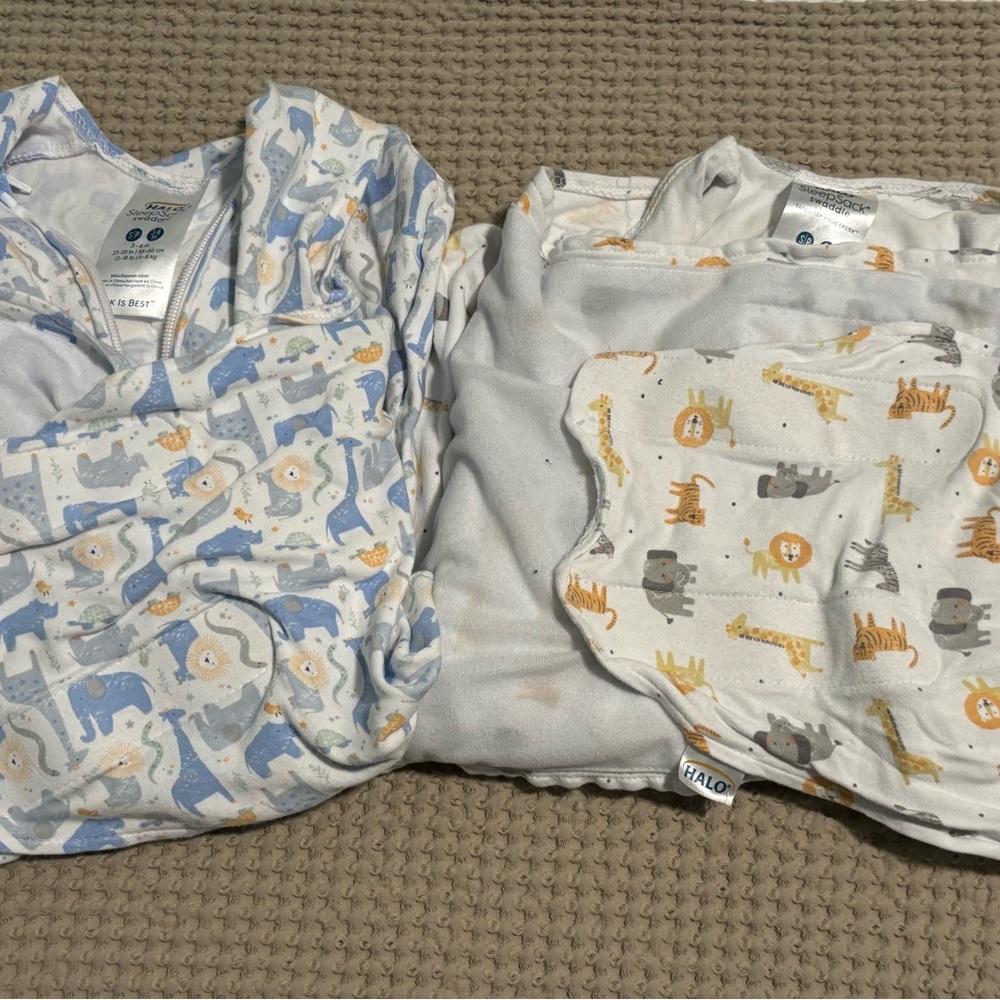 2 HALO Swaddles